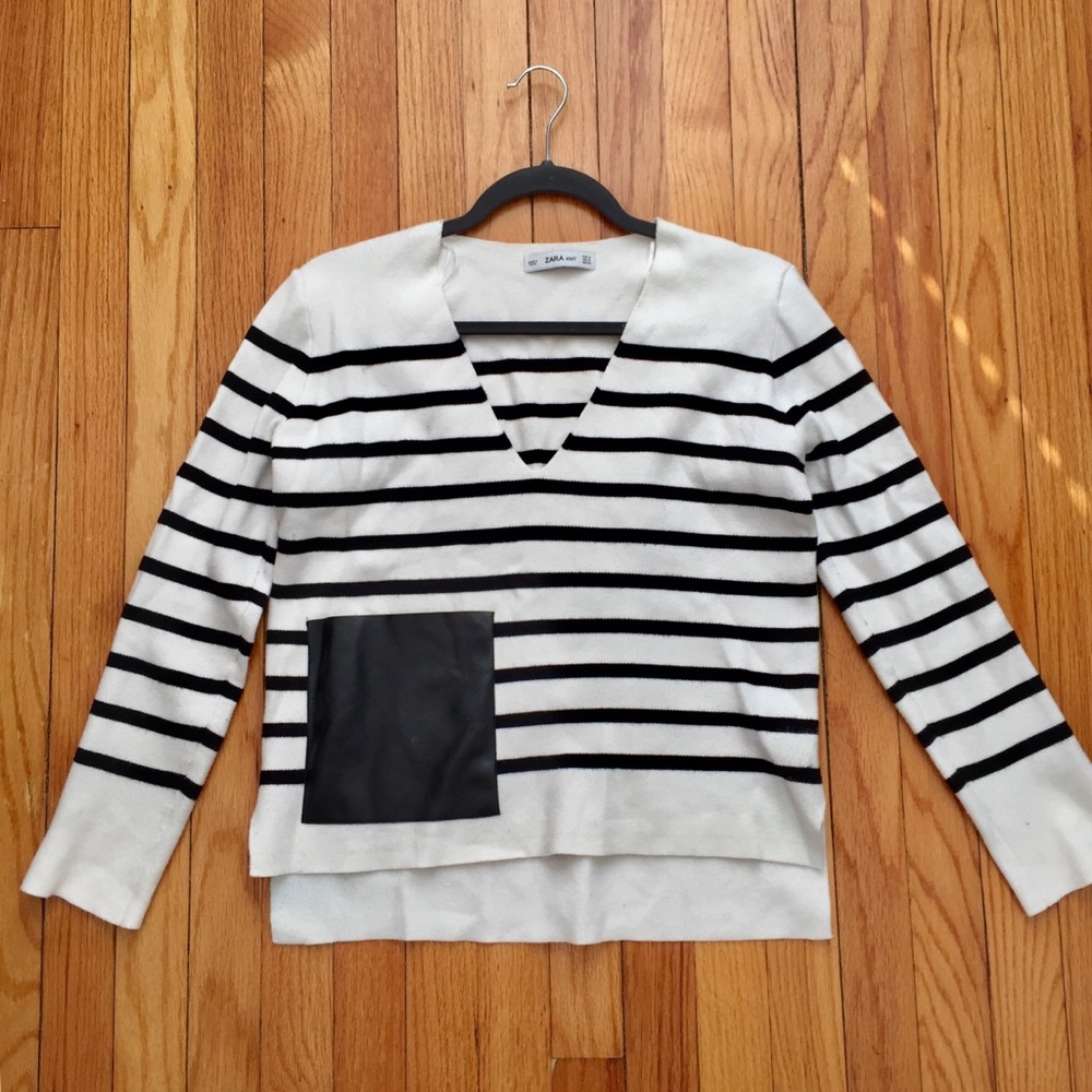 Zara striped sweater